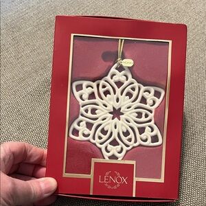 Lenox 2022 Snow Fantasies Snowflake Ornament